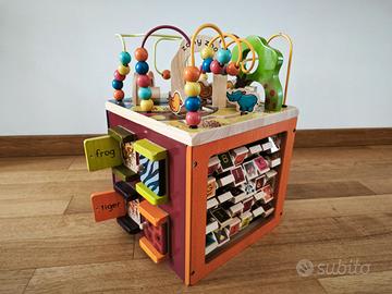 Gioco Cubo legno B. toys Bx1004Z - Zany Zoo