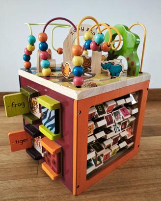Gioco Cubo legno B. toys Bx1004Z - Zany Zoo