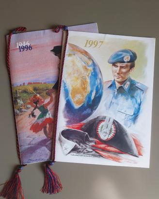 Due calendari dell'Arma dei Carabinieri