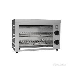 METRO Professional Doppio tostapane/forno, acciaio