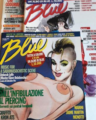 BLUE RIVISTA FUMETTI EROTICI