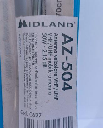 antenna veicolare midland