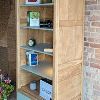 Libreria / credenza Vintage legno e verde Salvia