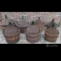 Damigiane impagliate