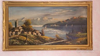 quadro paesaggio lago