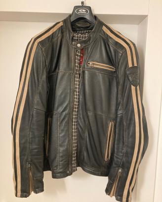 Giacca moto pelle Clover Rebel 2