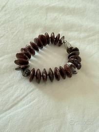 Bracciale pietra e argento