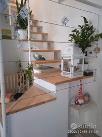 SCALA INTERNA MODERNA IN FERRO E MASSELLO