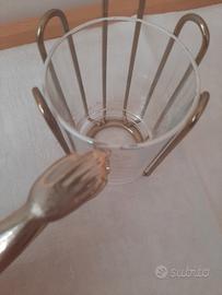 bicchiere ghiaccio '50- '60