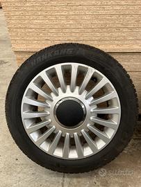 Ruote invernali complete fiat 500