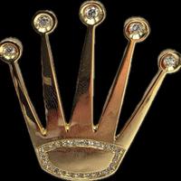 CIONDOLO ORO DIAMANTI ROLEX