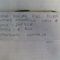 Cambio automatico usato bmw 330xd f30 190kw