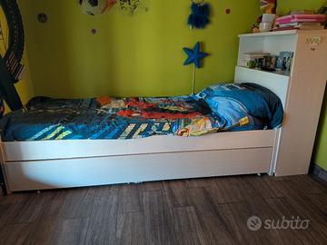 Letto Singolo + Secondo Letto estraibile