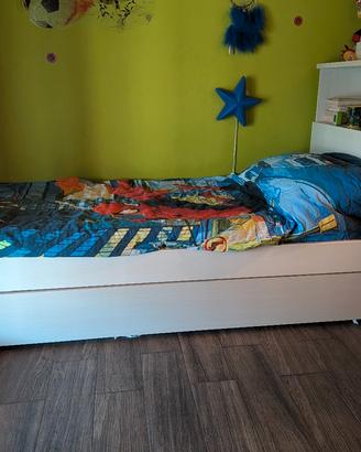 Letto Singolo + Secondo Letto estraibile