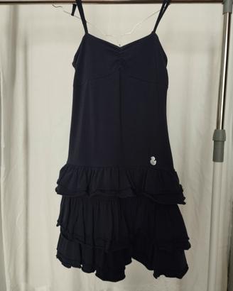 vestito blu duck farm 