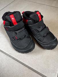 Scarpe Quechua SH100 scarponi doposci bambino 28