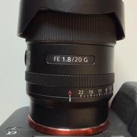 Sony 20mm fe 1.8 G SEL20F18G
