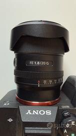 Sony 20mm fe 1.8 G SEL20F18G