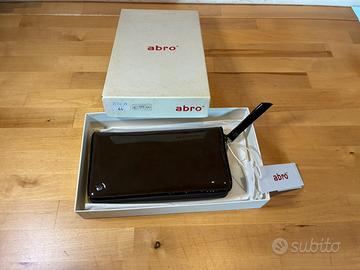 Portafoglio in cuoio verniciato, Abro (Germania)