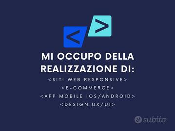 Programmatore Applicazioni Mobile e Siti Web