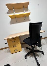 SCRIVANIA CAMERA RAGAZZI