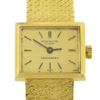 Patek Philippe Lady Hausmann dial 18kt rectangular