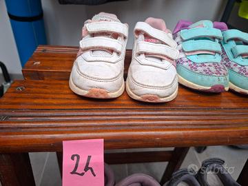 scarpe da bambina  numero 24 25 26