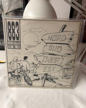Vinile 883 Nord Sud Ovest Est Prima Stampa