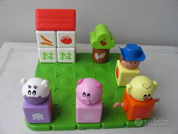 Gioco Chicco con cubi magnetici e figure