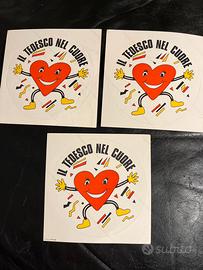 3 Adesivi Vintage