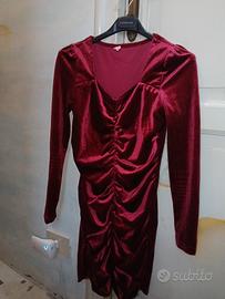 Vestito bordeaux 