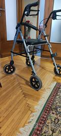 deambulatore con cestello