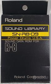 Roland card sn-r8-09 power drum u.s.a