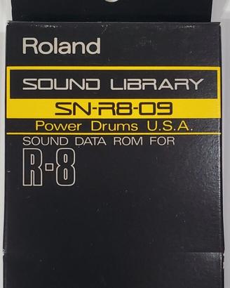 Roland card sn-r8-09 power drum u.s.a