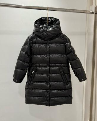 Piumino lungo Moncler Bambini in piuma d'oca