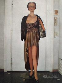 MANICHINO ANNI 20 con viso in composition dipinto