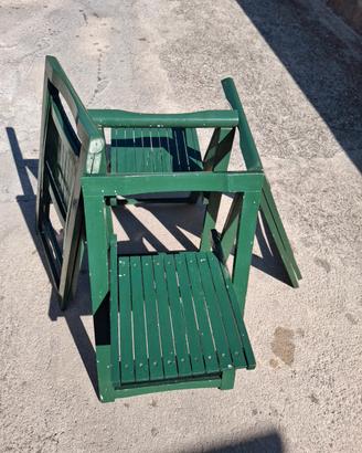 sedie in legno vintage
