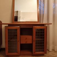 Mobiletto vintage + Specchio 