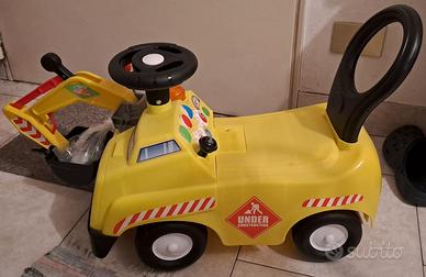 Ruspa  cavalcabile primipassi con luci e suoni