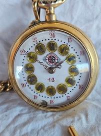OROLOGIO DA TASCA VINTAGE ROSKOF SEMPIONE FERROVIE