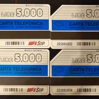 4 Carta Infinita SIP 5000 4 seriali consecutivi