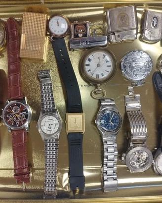 orologi e accendini varie marche