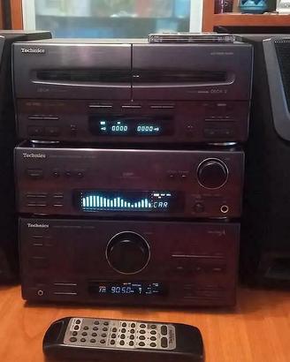 Technics SC-CH750 SINTOAMPLI+EQ+DECK+CASSE+TELECOM