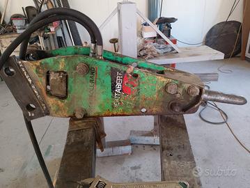 Martello demolitore per miniescavatore 30 quintali