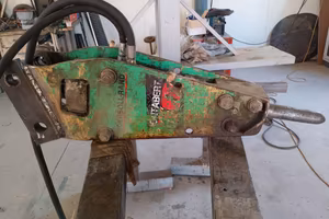 Martello demolitore per miniescavatore 30 quintali