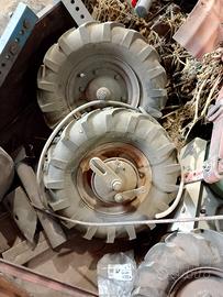 ruote complete per motozappa 