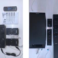 Sistema audio Panasonic bassi hifi home theatre TN