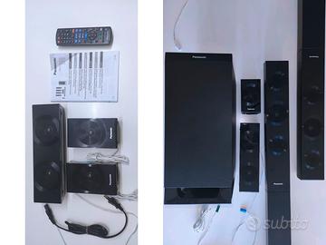 Sistema audio Panasonic bassi hifi home theatre TN