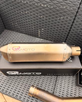 Scarico GRMoto per triumph tiger