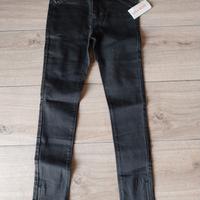 Jeans nero bambina 